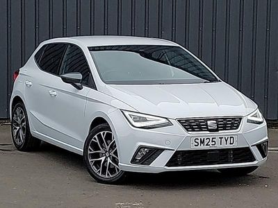 Used Seat Ibiza XCELLENCE 115 HP (84 kW) 2025 White Hatchback