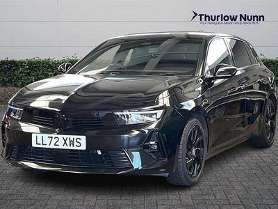 Used Vauxhall Astra GS Line 130 HP (95 kW) 2022 Carbon black Hatchback