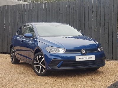 Used VW Polo Match 95 HP (69 kW) 2024 Blue Hatchback