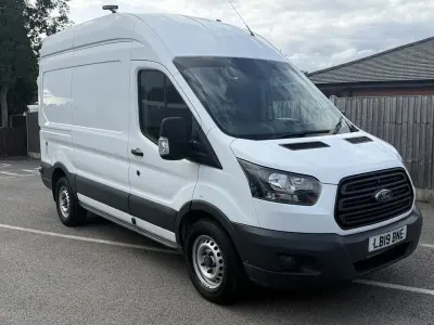 Used Ford Transit 130 HP (95 kW) 2019 White Van