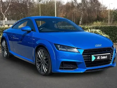 Begagnad Audi TT S-Line 184 HK (135 kW) 2016 Blå Sportkupé