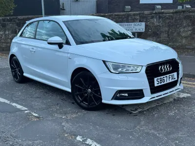 Used Audi A1 S-Line 2018 White Hatchback