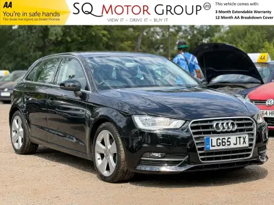 Used Audi A3 Sportback Sport 110 HP (80 kW) 2015 Black Hatchback