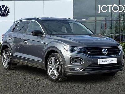 Used VW T-Roc R-line 150 HP (110 kW) 2019 Grey SUV