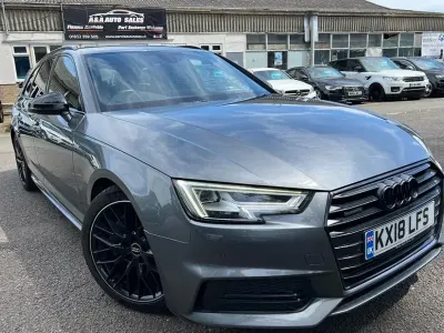 Used Audi A4 Black Edition 190 HP (139 kW) 2018 Grey Estate