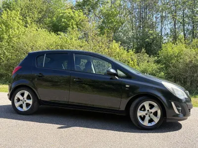 Used Vauxhall Corsa 2012 Black Hatchback