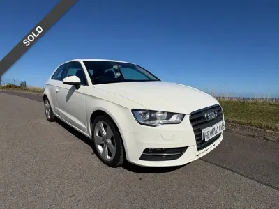 Usado Audi A3 Sport 105 CV (77 kW) 2013 Blanco Utilitario