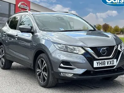 Used Nissan Qashqai N-Connecta 116 HP (85 kW) 2018 Grey SUV
