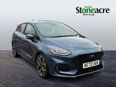 Used Ford Fiesta ST-Line X 125 HP (91 kW) 2023 Blue Hatchback