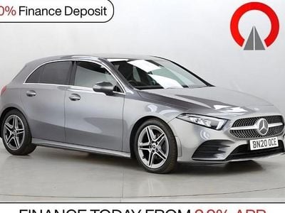 Used Mercedes A200 AMG line 163 HP (119 kW) 2020 Grey Hatchback