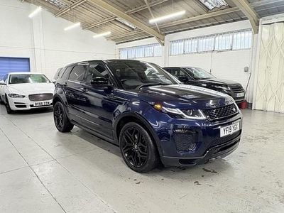 Used Land Rover Range Rover evoque HSE Dynamic 2019 Blue SUV