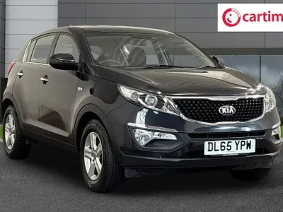 Używany Kia Sportage 133 KM (97 kW) 2016 Czarny SUV