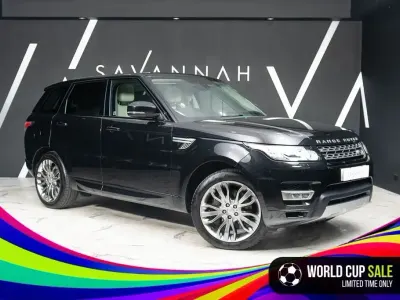 Używany Land Rover Range Rover Sport HSE 306 KM (225 kW) 2017 Czarny SUV