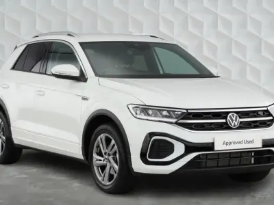 Gebraucht VW T-Roc Cabriolet R-line 147 PS (108 kW) 2025 Weiß SUV
