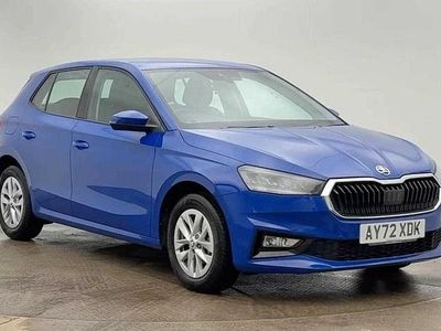 Used Skoda Fabia Comfort 2022 Blue Hatchback