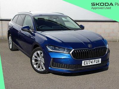Used Skoda Superb SE L 147 HP (108 kW) 2024 Cobalt blue metallic Estate