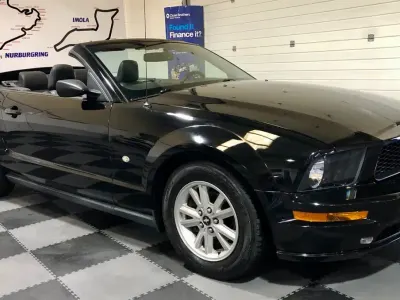 Used Ford Mustang Convertible 2015 Black Cabriolet