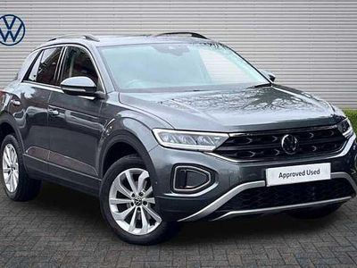 Used VW T-Roc Match 110 HP (80 kW) 2024 Grey SUV