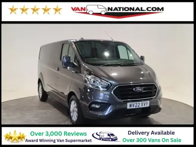 Used Ford Transit Custom Limited 170 HP (125 kW) 2022 Grey Van