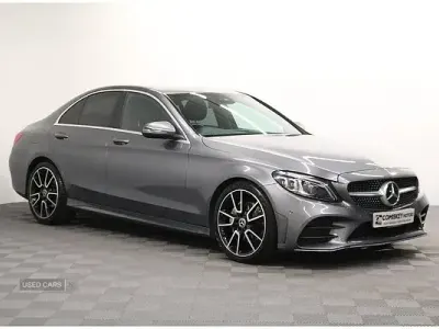 Used Mercedes C220 AMG Line Premium 194 HP (142 kW) 2020 Grey Sedan