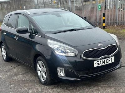 Used Kia Carens 133 HP (97 kW) 2014 Black MPV