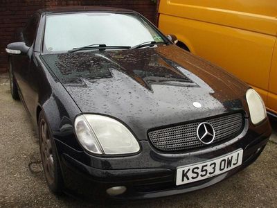 Used Mercedes SLK230 197 HP (144 kW) 2003 Black Cabriolet