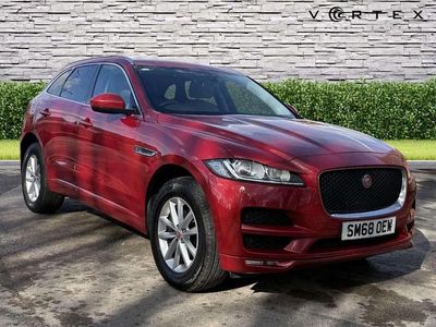 Second-hand Jaguar F-Pace Prestige 180 CP (132 kW) 2018 Roșu SUV