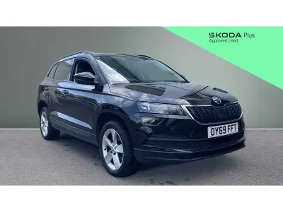 Used Skoda Karoq SE 115 HP (84 kW) 2019 Black SUV