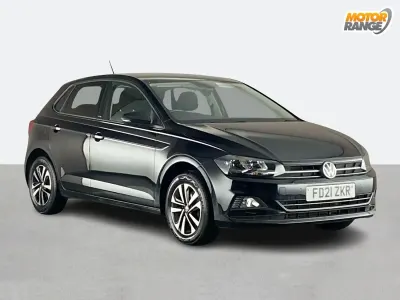 Used VW Polo United 95 HP (69 kW) 2021 Black Hatchback
