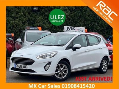 Used Ford Fiesta Zetec 2018 White Hatchback