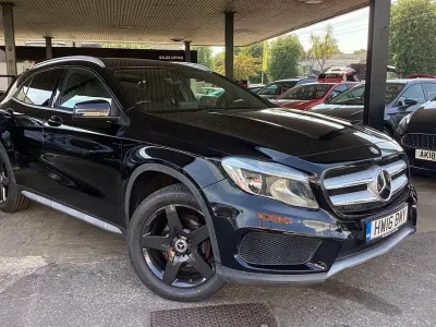 Used Mercedes GLA200 AMG line 136 HP (100 kW) 2016 Black SUV