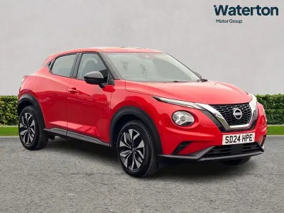 Used Nissan Juke Acenta 117 HP (86 kW) 2024 Red SUV