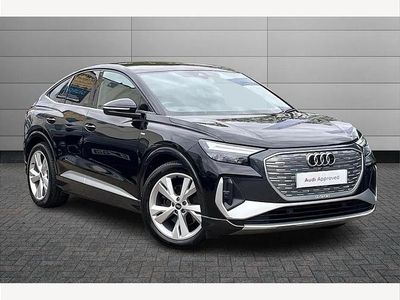 Begagnad Audi Q4 Sportback e-tron S-Line 125 kW (170 HK) 2022 Svart SUV