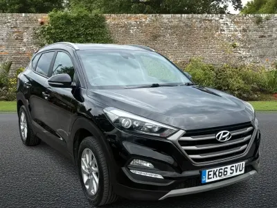 Używany Hyundai Tucson SE 116 KM (85 kW) 2016 Czarny SUV