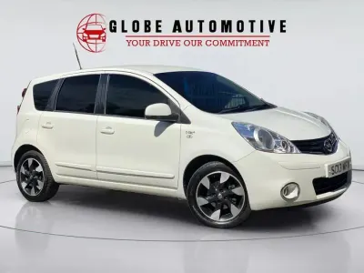 Used Nissan Note N-TEC 110 HP (80 kW) 2013 White Hatchback