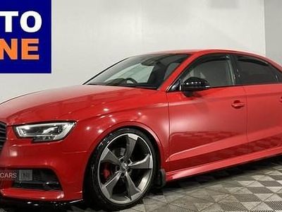 Used Audi A3 Black Edition 116 HP (85 kW) 2018 Red Sedan