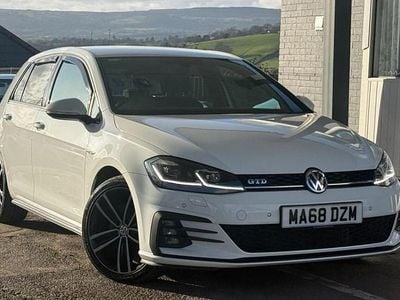 Used VW Golf VII GTD 184 HP (135 kW) 2018 White Hatchback
