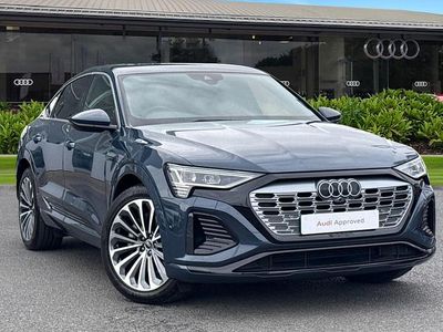 Used Audi e-tron Sportback S-Line 114 kW (155 HP) 2023 Blue SUV