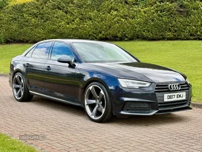 Used Audi A4 S-Line 190 HP (139 kW) 2017 Blue Sedan