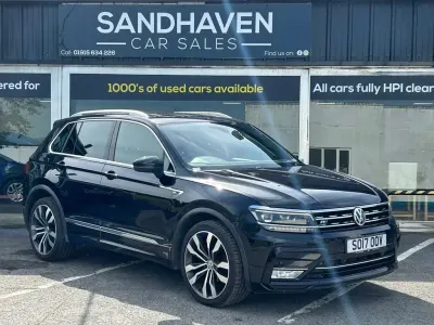 Used VW Tiguan R-line 150 HP (110 kW) 2017 Black SUV
