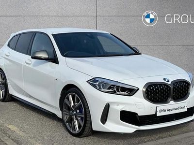 Used BMW M135 Comfort Edition 306 HP (225 kW) 2021 White Hatchback
