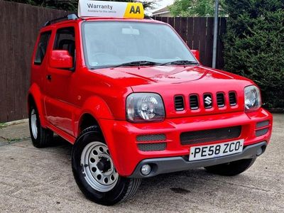 Red Used 2008 Suzuki Jimny SUV | £8,295 (A bit pricey)