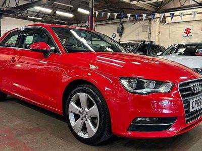 Begagnad Audi A3 Sport 150 HK (110 kW) 2016 Röd Halvkombi