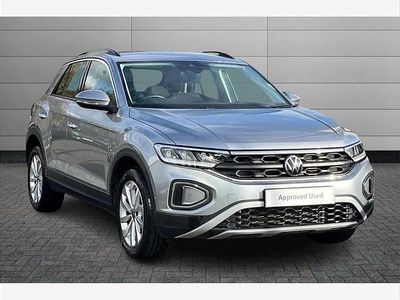 Silver Used 2023 VW T-Roc Life SUV | £18,850 (Fair price)