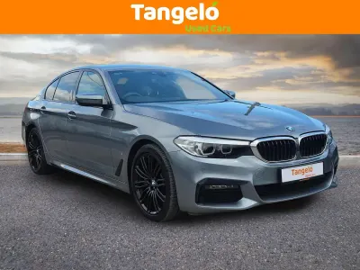 Used BMW 530e M Sport 252 HP (185 kW) 2019 Blue Sedan