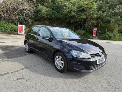 Used VW Golf VII S 105 HP (77 kW) 2014 Black Hatchback