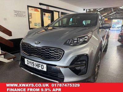 Used Kia Sportage GT-Line 174 HP (127 kW) 2019 Silver SUV