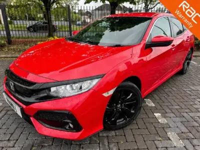 Used Honda Civic SR 129 HP (94 kW) 2017 Red Hatchback