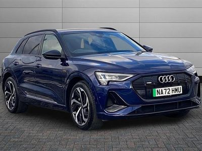 Used Audi e-tron Black Edition 300 kW (408 HP) 2022 Navarra blue SUV
