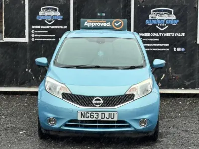 Used Nissan Note S 98 HP (72 kW) 2014 Blue Hatchback
